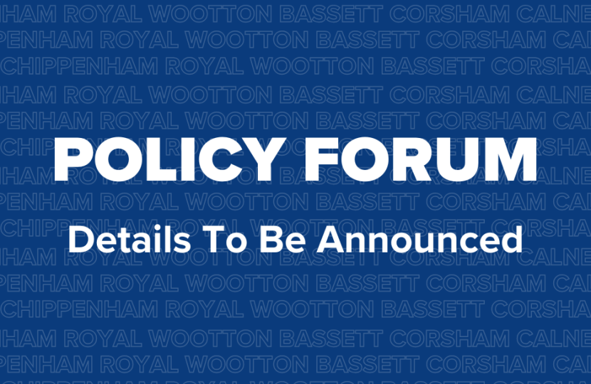 Policy Forum Details to be announced