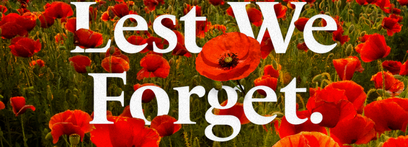 Lest we forget